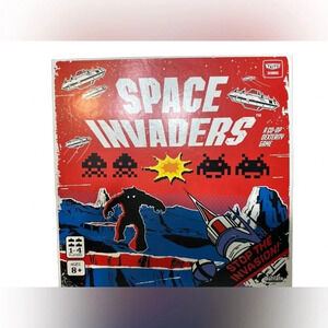 Space Invaders A Co-Op Dexterity Board Game Taito Taitronics Buffalo Games